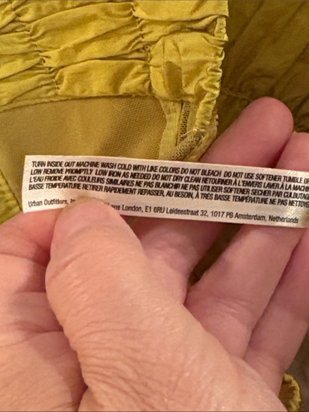 NWOT FP Movement by Free People High-Waist “The Way Home” Shorts in Yellow - Picture 9 of 10